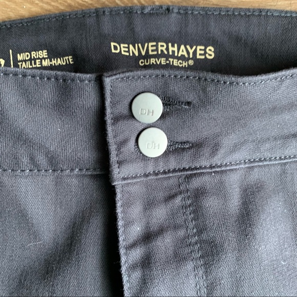 Jeans, Denver Hayes curve tech, Mia mid rise, black - Picture 6 of 8